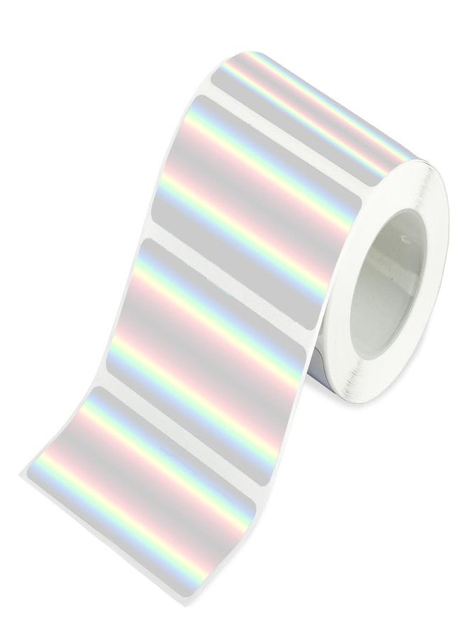 Zeitel ورق طباعة صغير مقاوم للماء، عاكس، ذاتي اللصق، من Zeitel®، لفة واحدة من ملصقات حرارية ثلاثية الأبعاد، 2 بوصة × 1 بوصة، عالية اللزوجة، 300 ملصق، بدون طابعة - Image 1